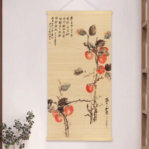 All the best Painting bamboo hanging artwork