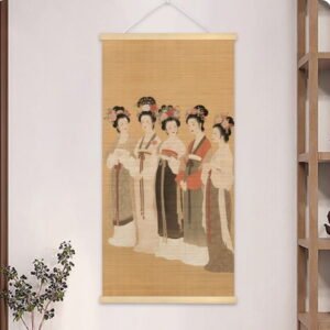 Elegant Gathering of Court Ladies in the Tang Palace
