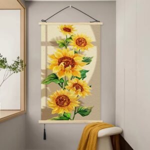 Sunflowers in Light and Shadow For Office