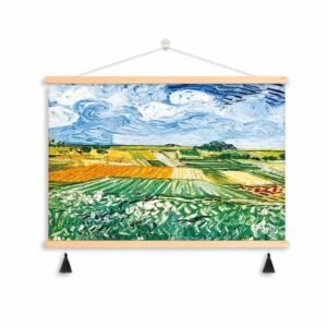 Green Fields and Surging Clouds For Dining Room