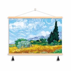 Star Wave Wheat Field Wall Art